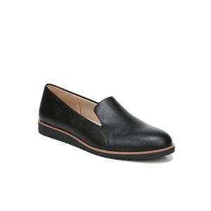 Life Stride Womens 7W Black Tumble Zendaya Slip On Flat Loafers NEW RB4